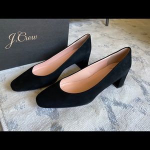 J Crew Kate pumps in suede